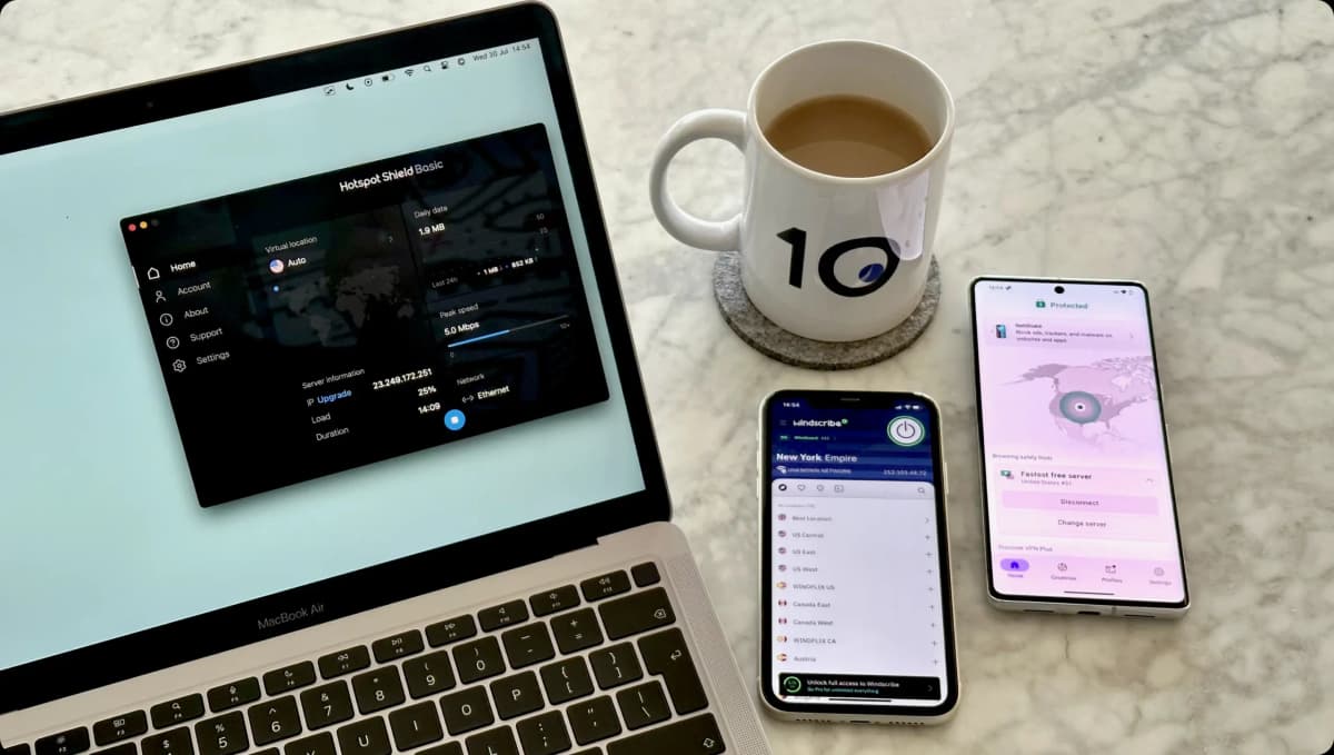 Le migliori VPN per iPhone: ExpressVPN, NordVPN e Windscribe su vari modelli di iPhone