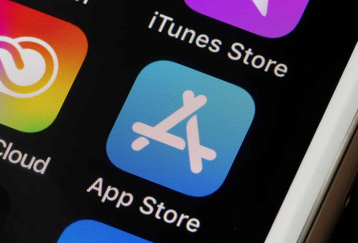 Screenshot of Apple App Store app on iPhone