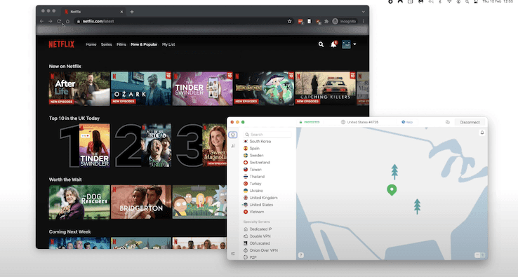 Cómo acceder a Netflix Estados Unidos con NordVPN