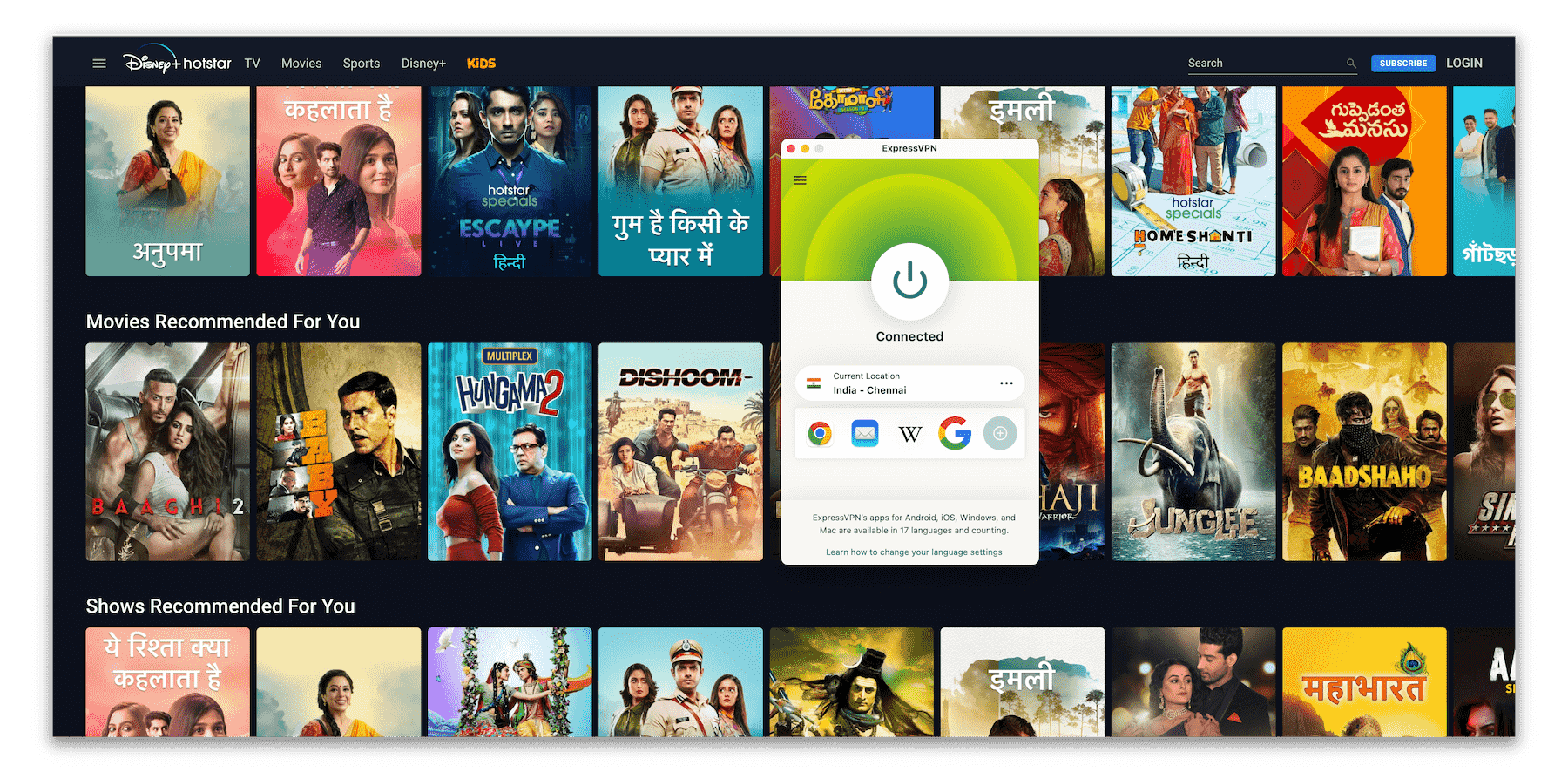 How to Watch Hotstar Outside India with a VPN