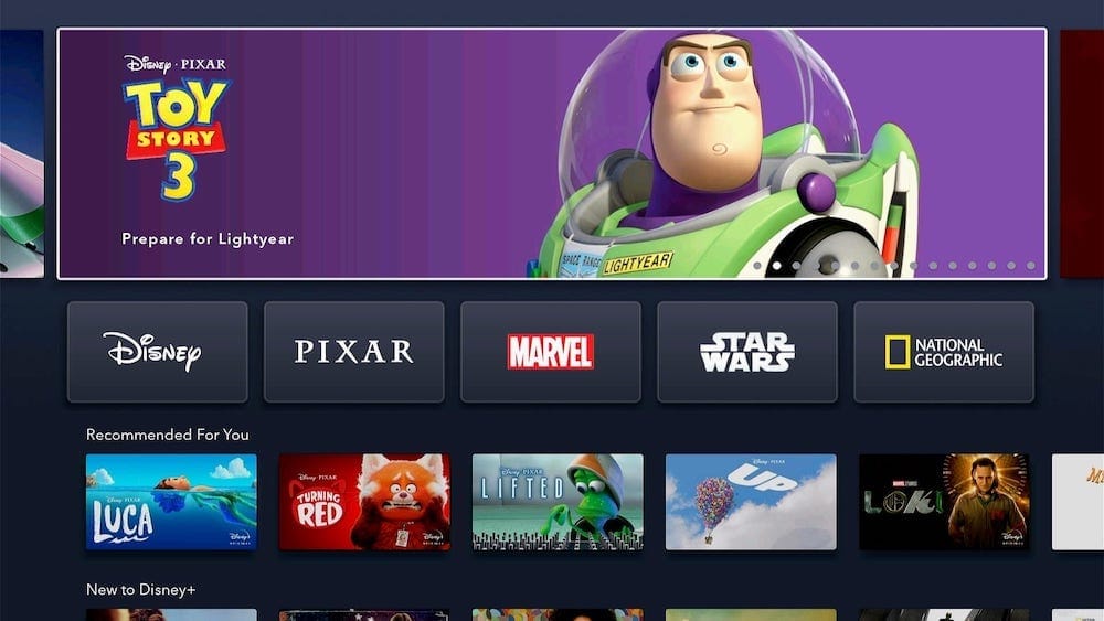 Disney+ en Amazon Fire TV 