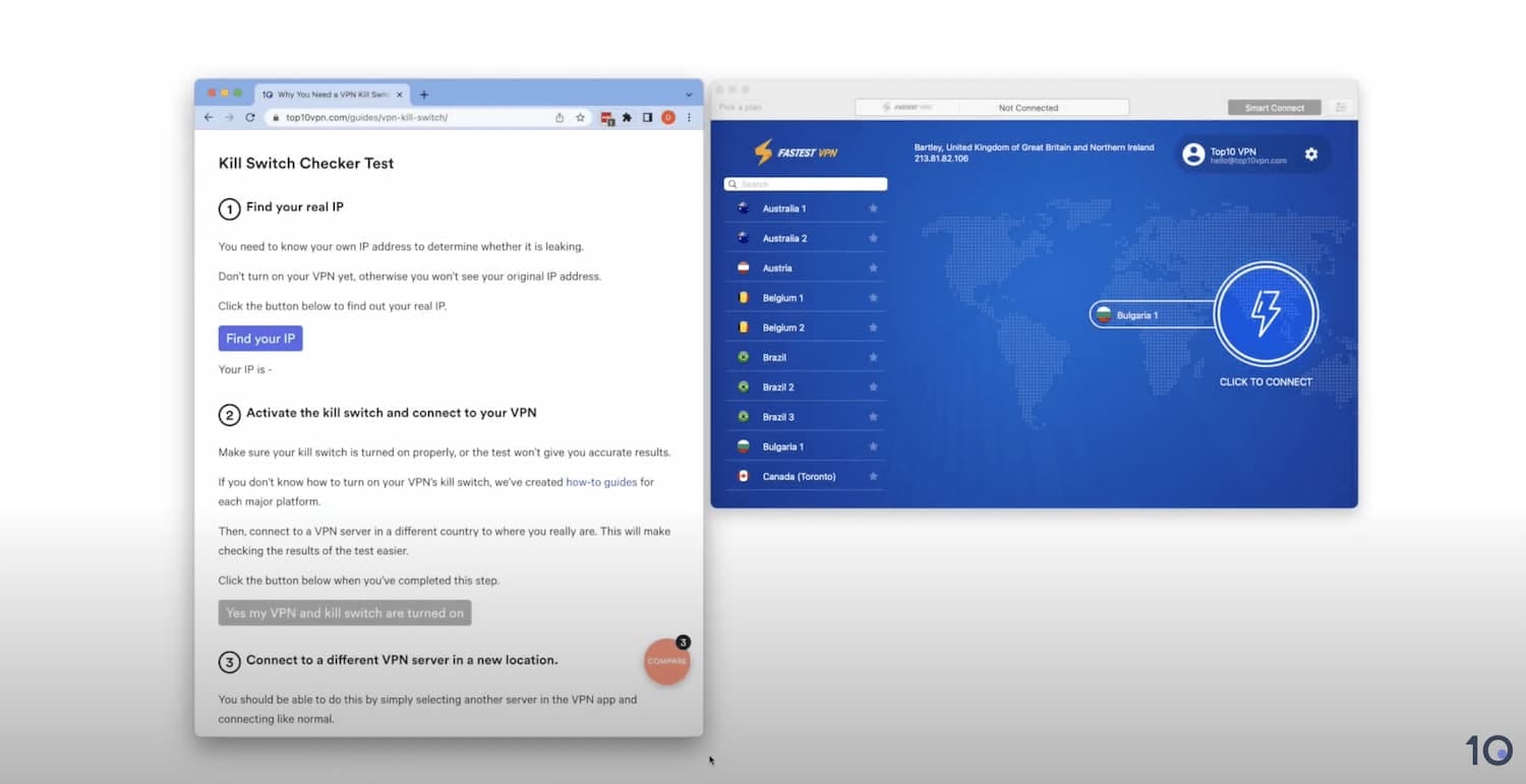 Testing the FastestVPN Kill Switch - Does it Work on macOS?