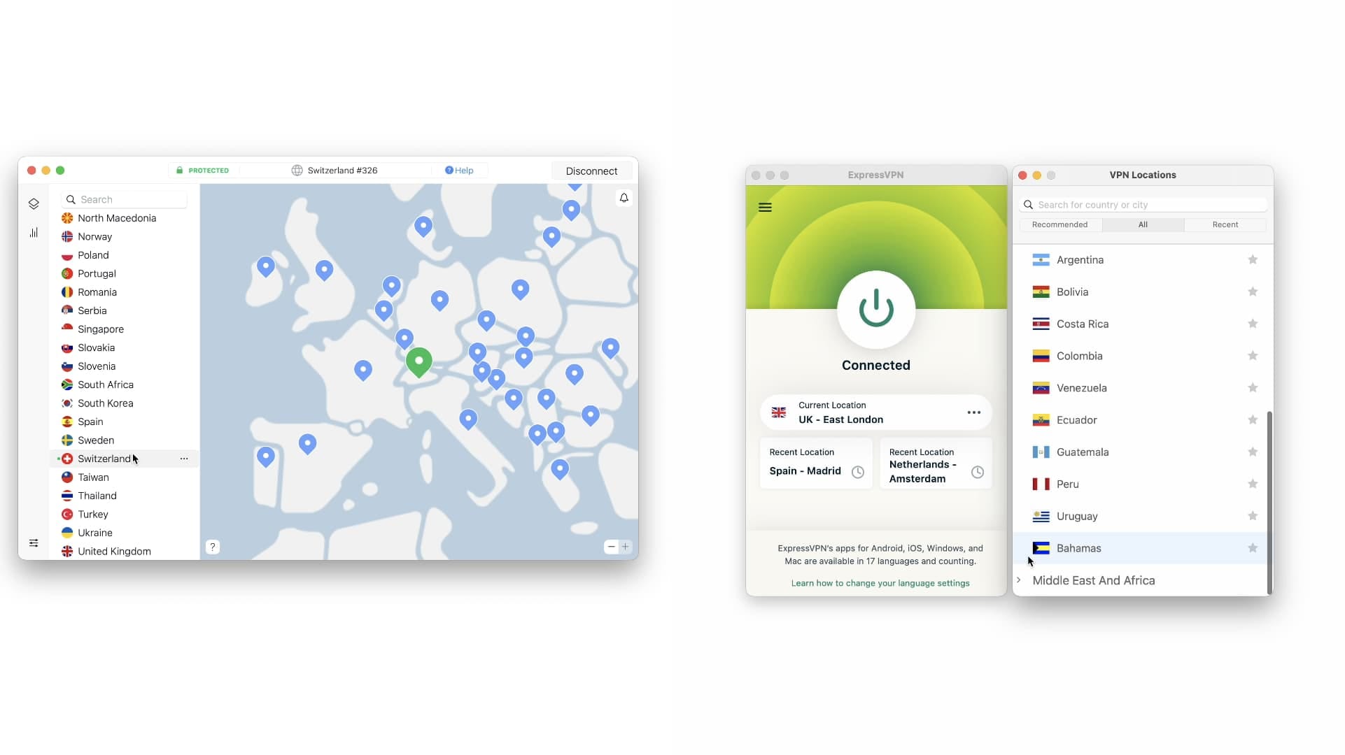 Thumbnail for NordVPN vs ExpressVPN: How to Change Servers (Side by Side Comparison) video