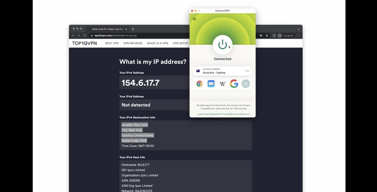 How to Get an Australian IP Address Using a VPN