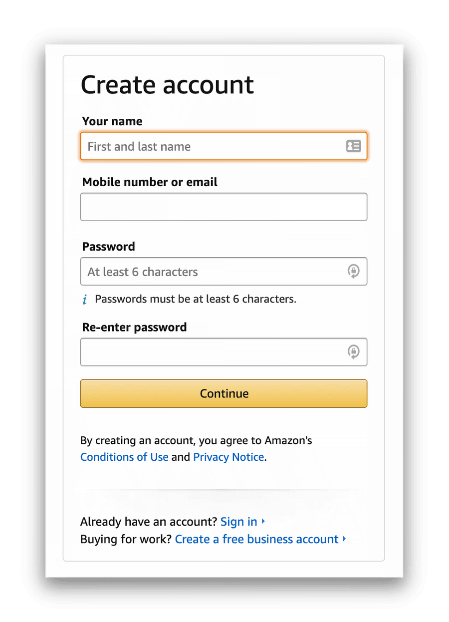 Come sbloccare Amazon Prime Step Tre