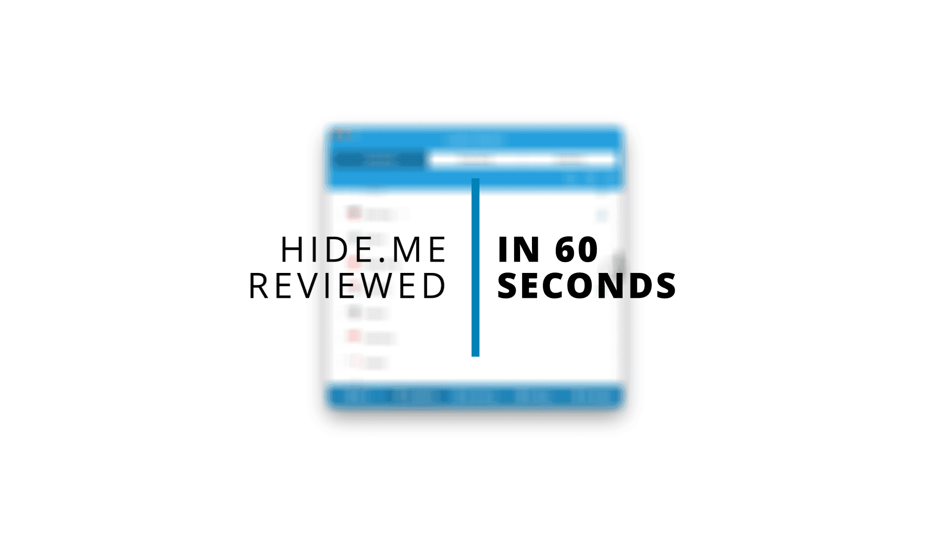 Hide.me VPN Video Review