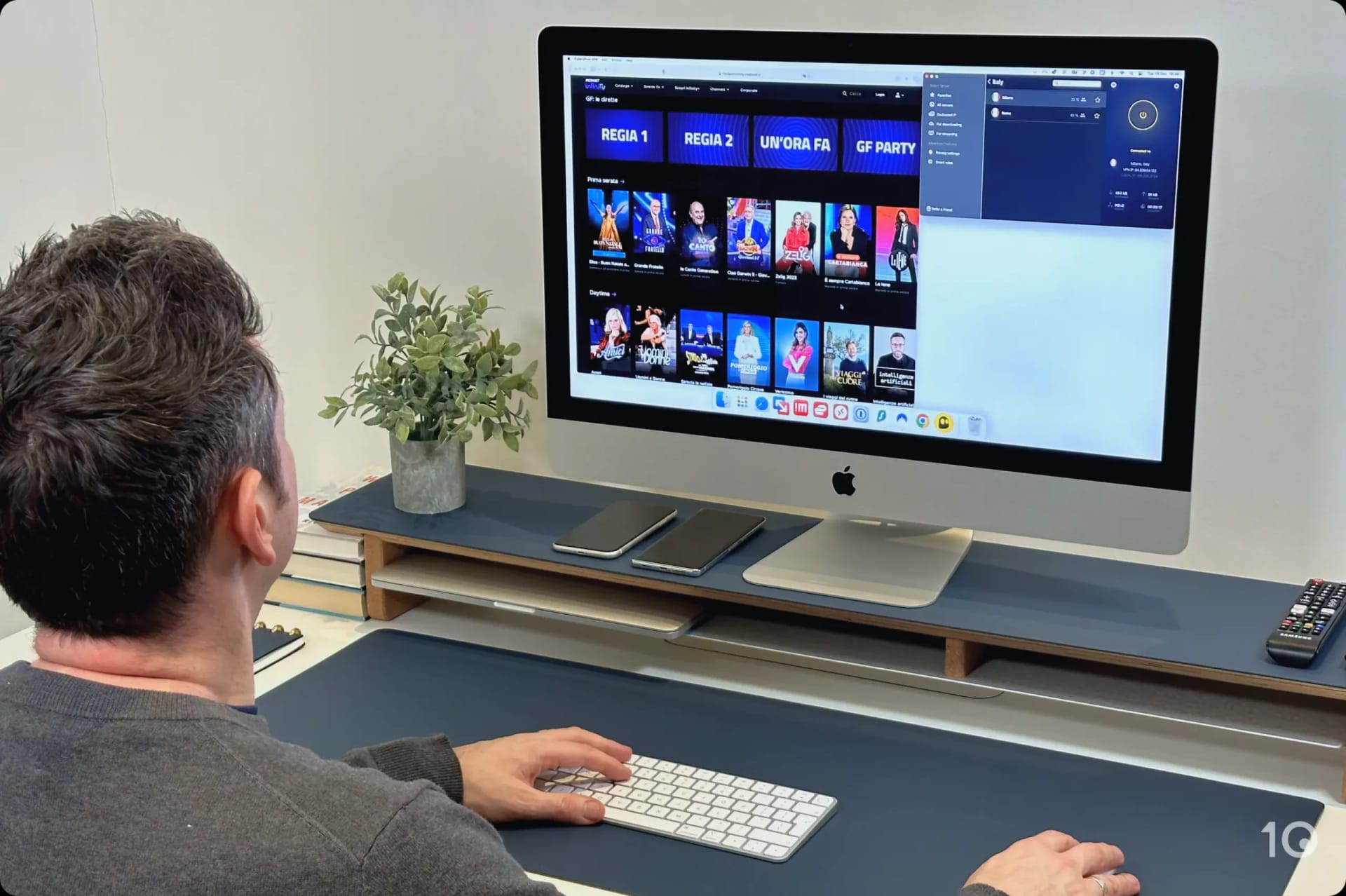 Testare Mediaset Infinity con CyberGhost