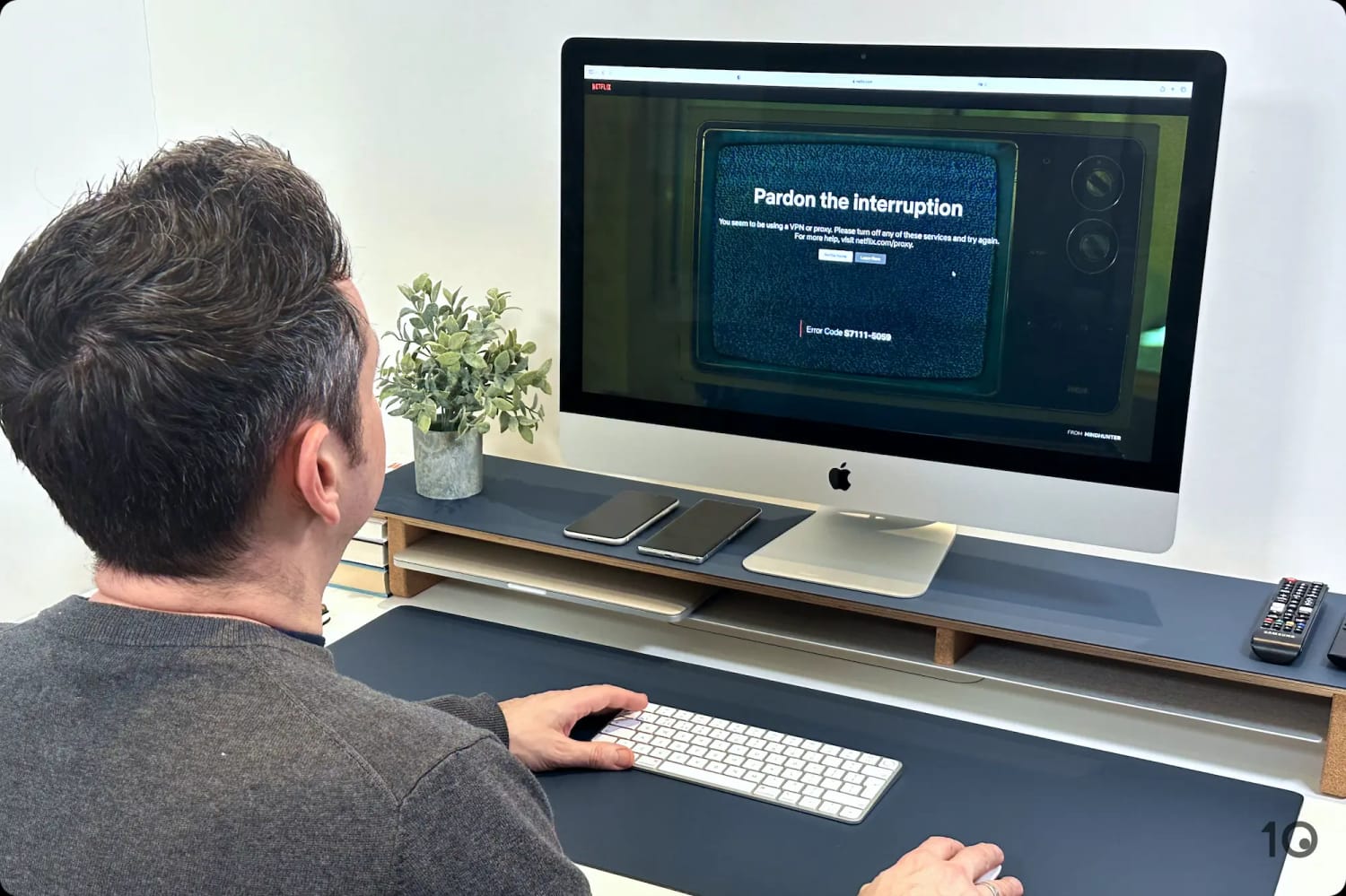 Netflix-foutcode op macOS.