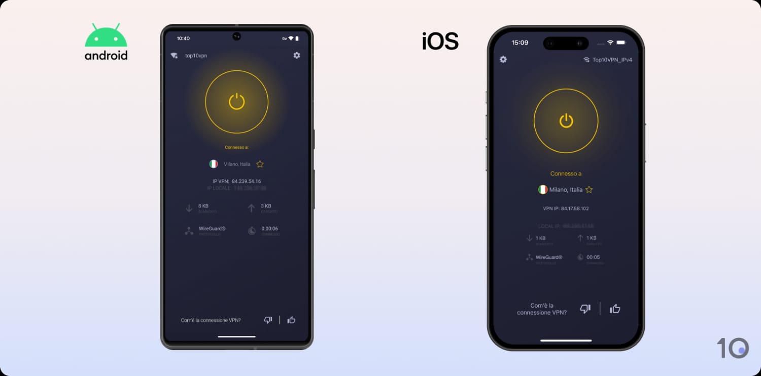 L'app di CyberGhost per Android e iOS