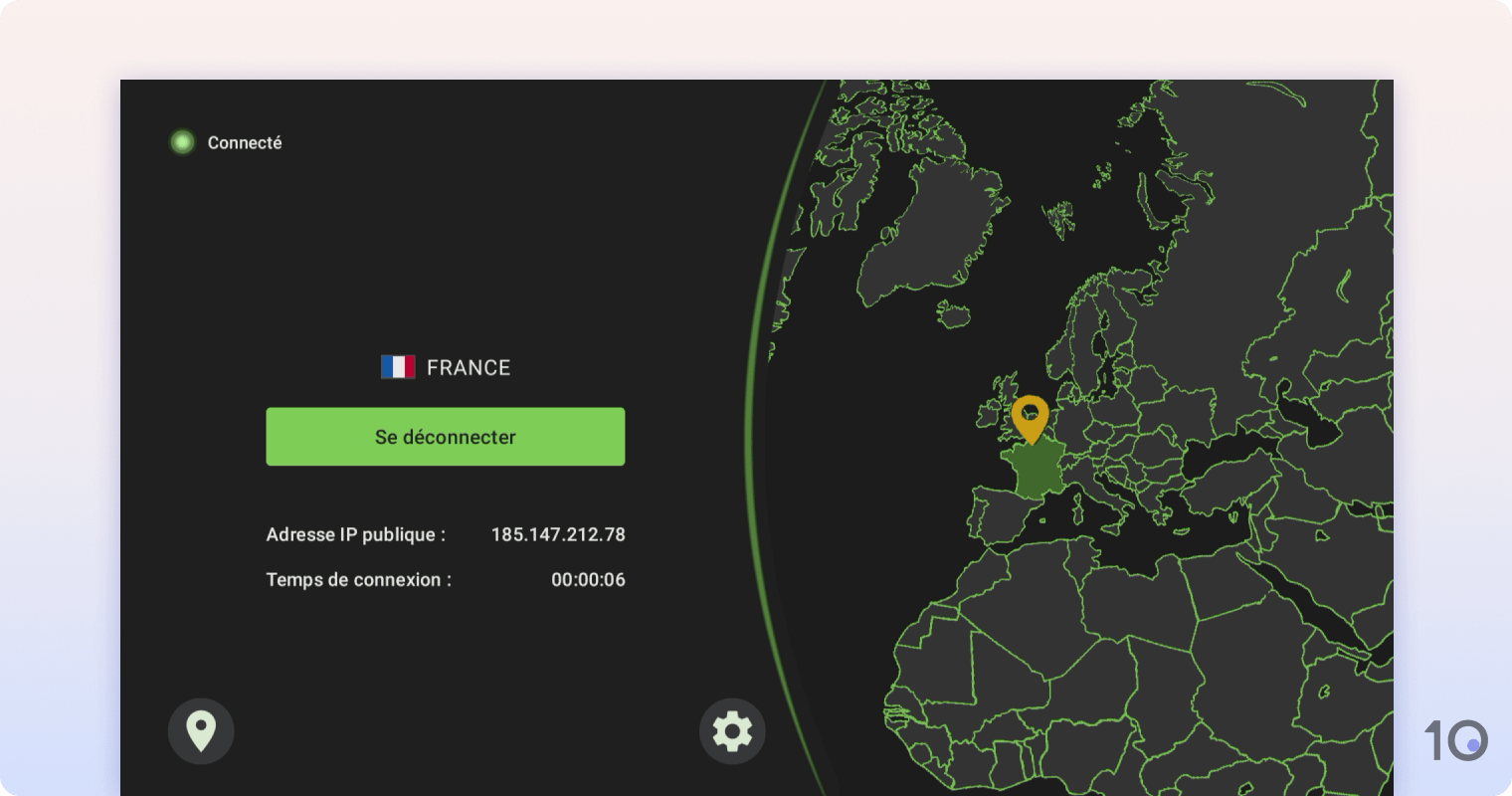 L'application d'IPVanish pour Fire Stick