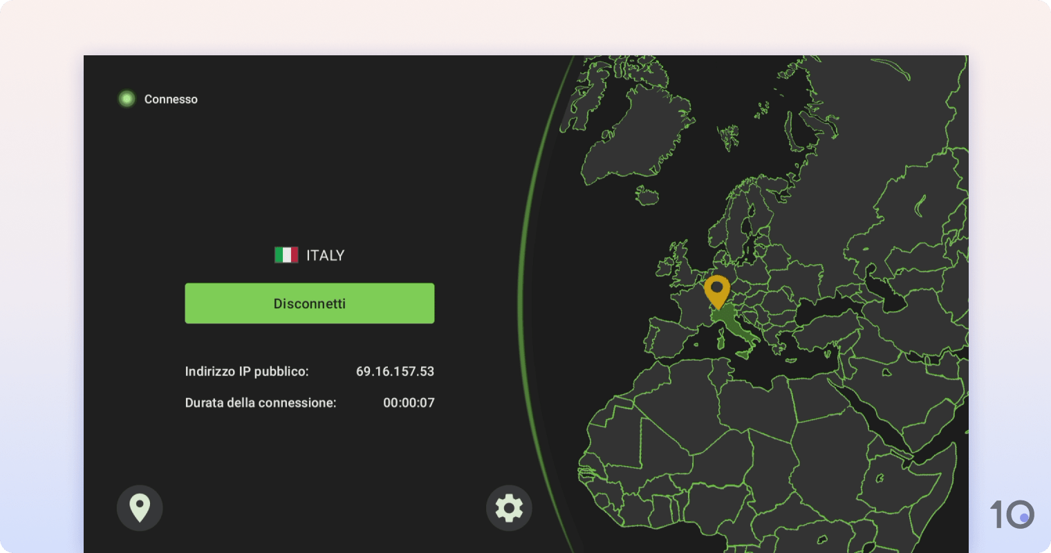App VPN IPVanish per Fire TV