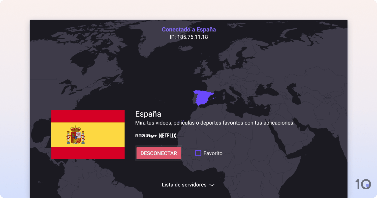 Aplicación de Proton VPN Gratis para Fire TV