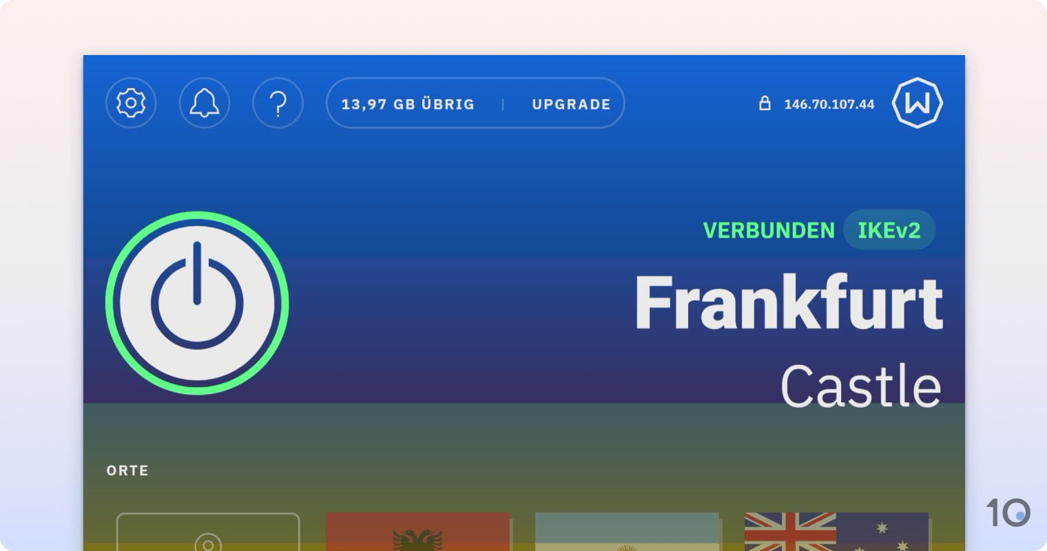 Windscribe's VPN Anwendung für Firestick