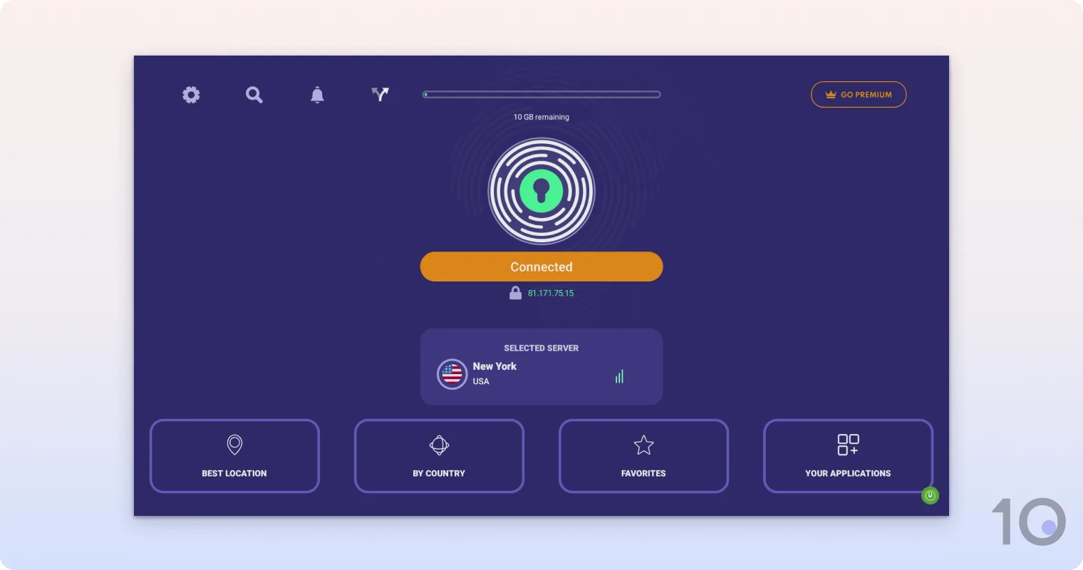 PrivadoVPN Free Google TV app