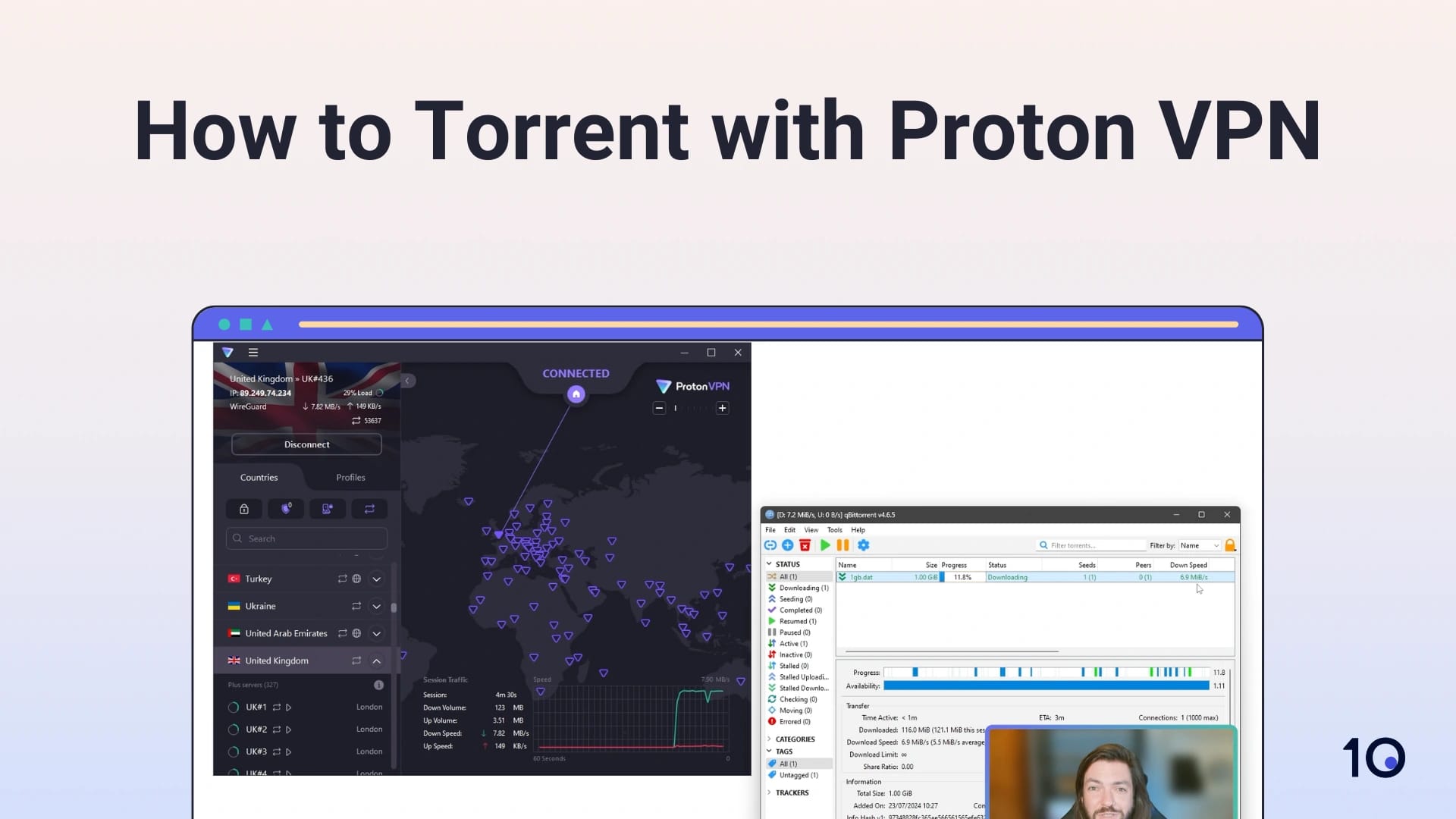 How to torrent with Proton VPN