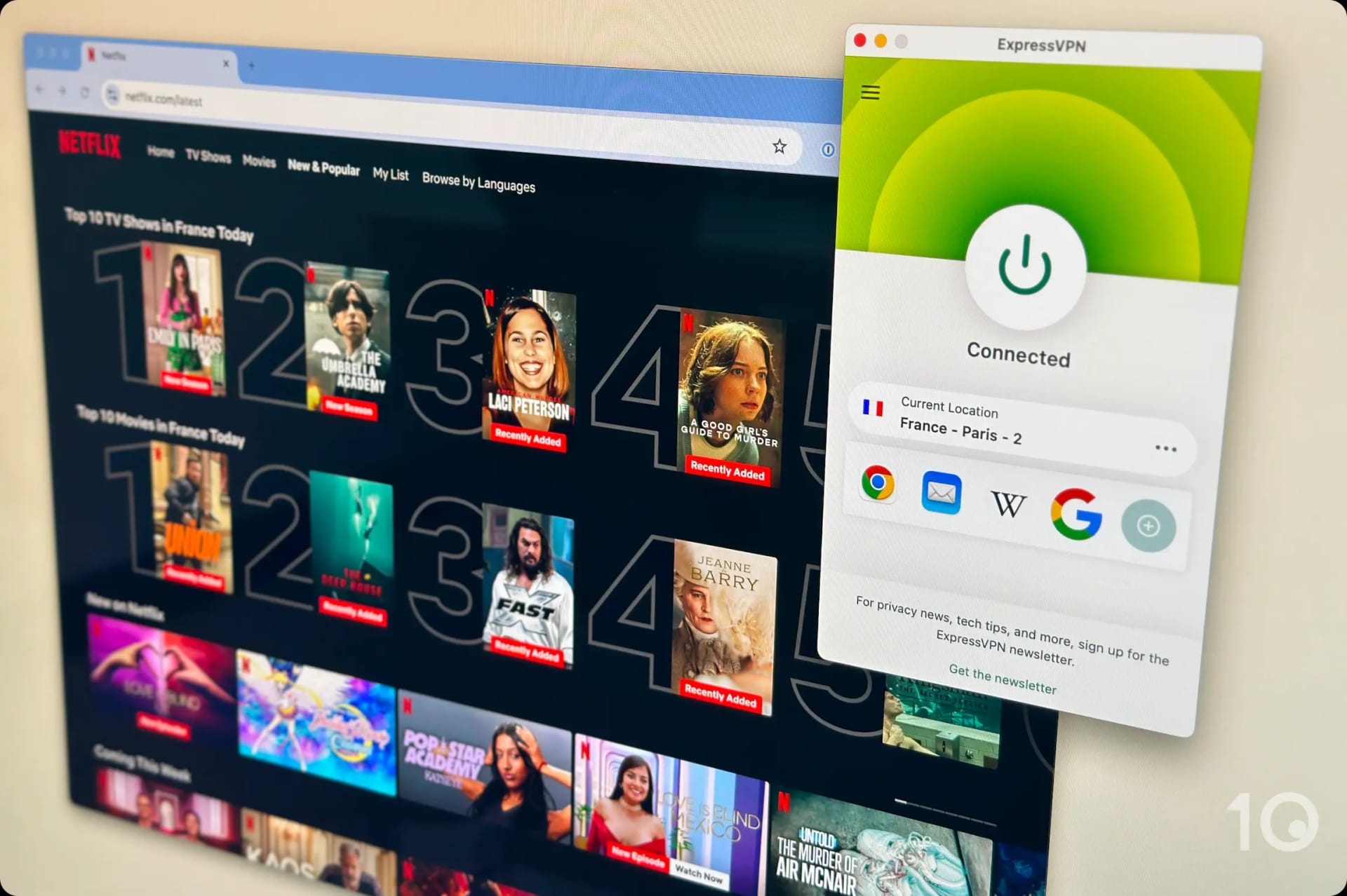 ExpressVPN Working With Netflix France