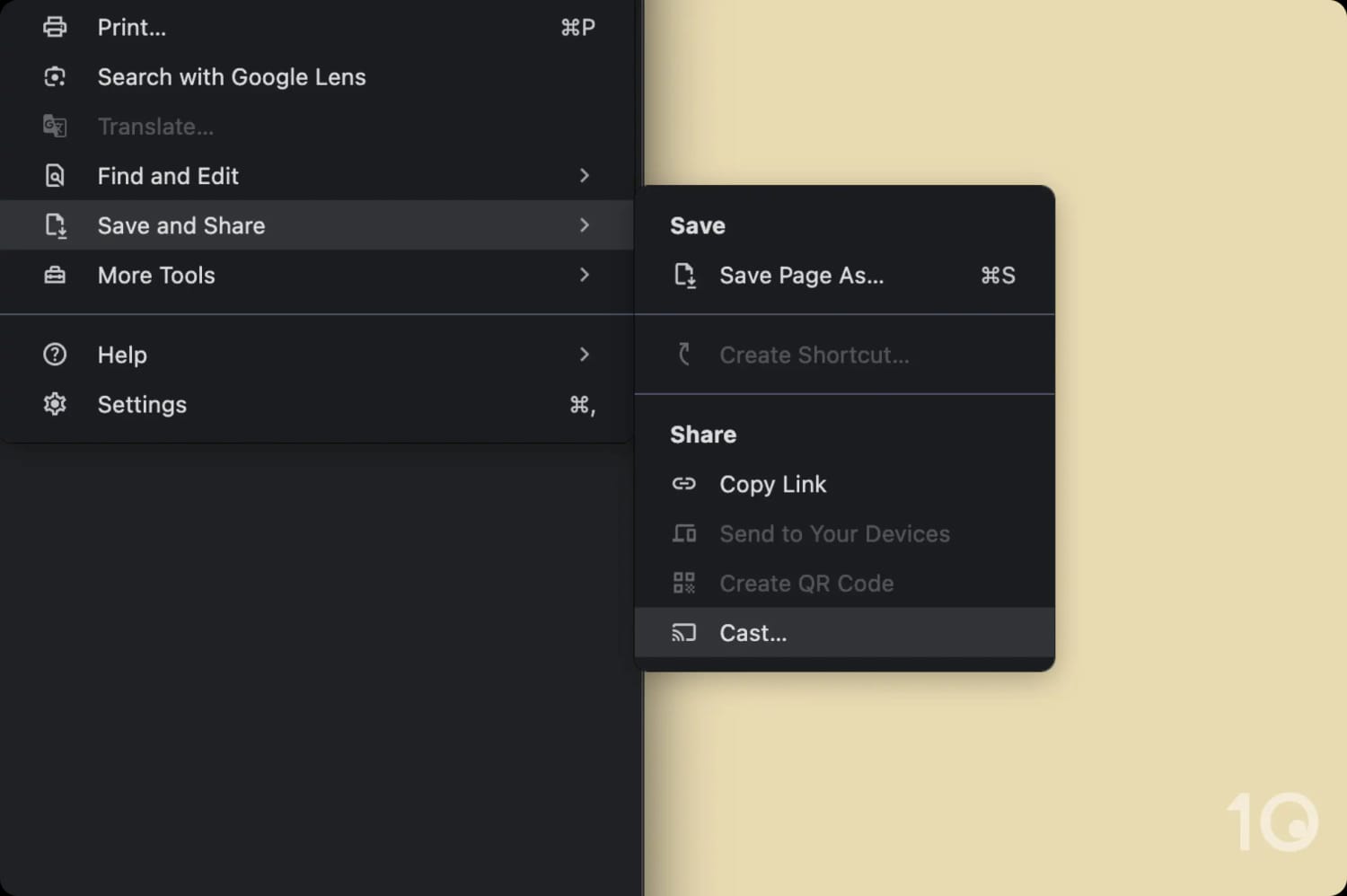 Configuración de Google Chrome para transmitir