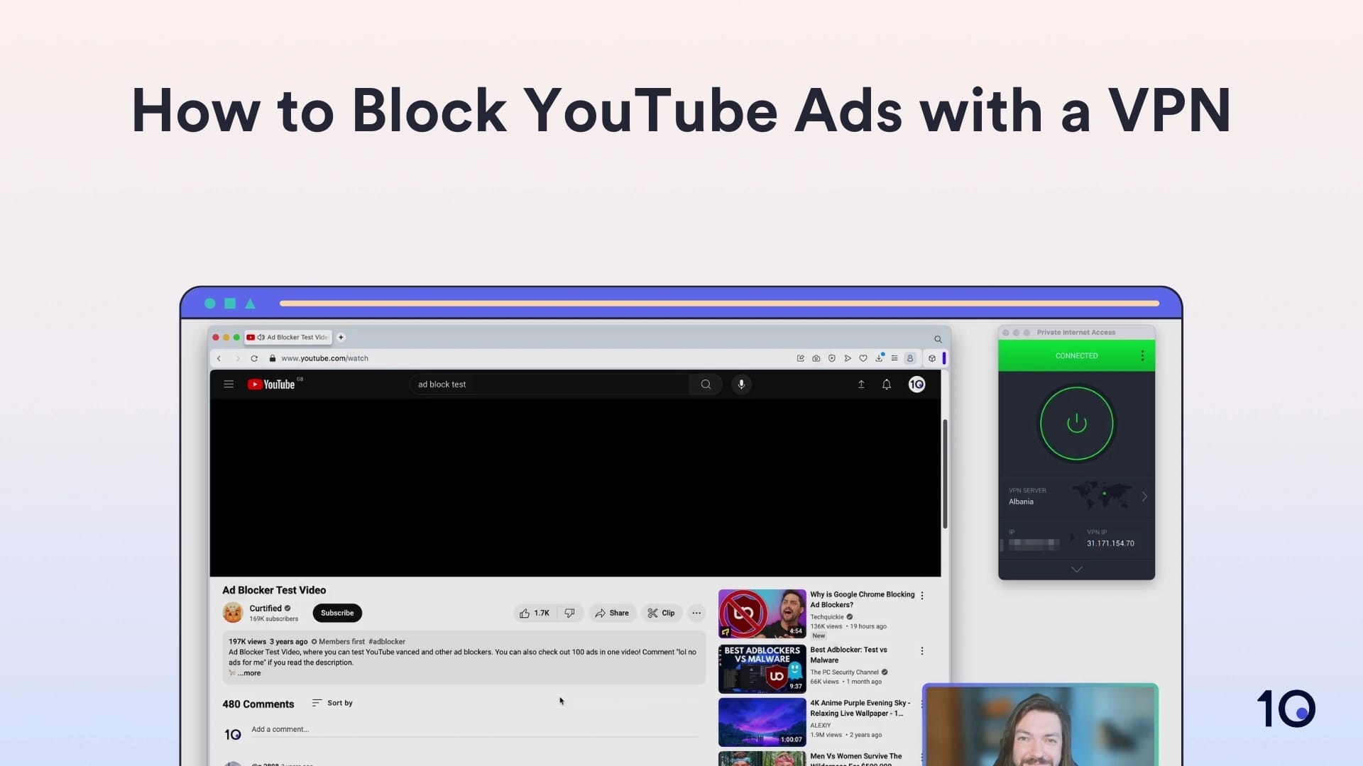 How to block YouTube Ads using a VPN
