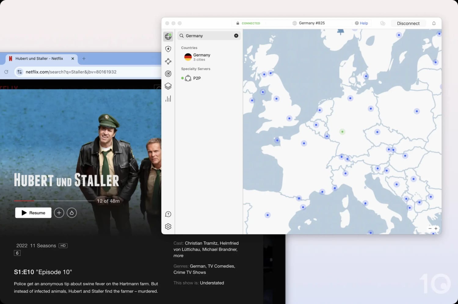 NordVPN con Netflix Alemania