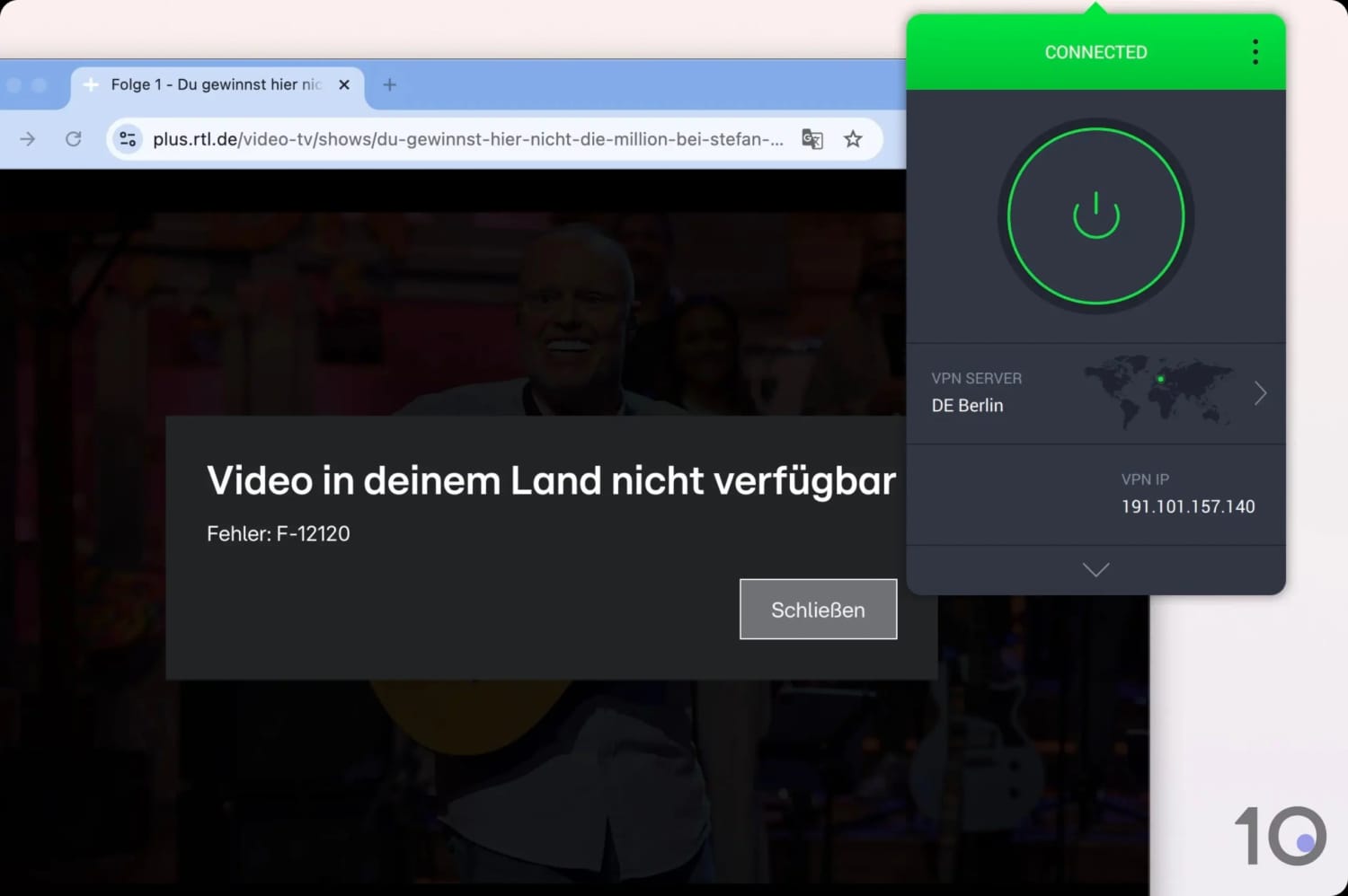 PIA no funciona con RTL+
