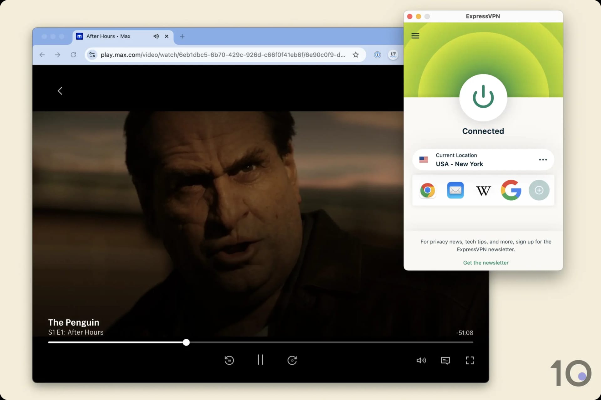 Streaming di HBO Max con ExpressVPN