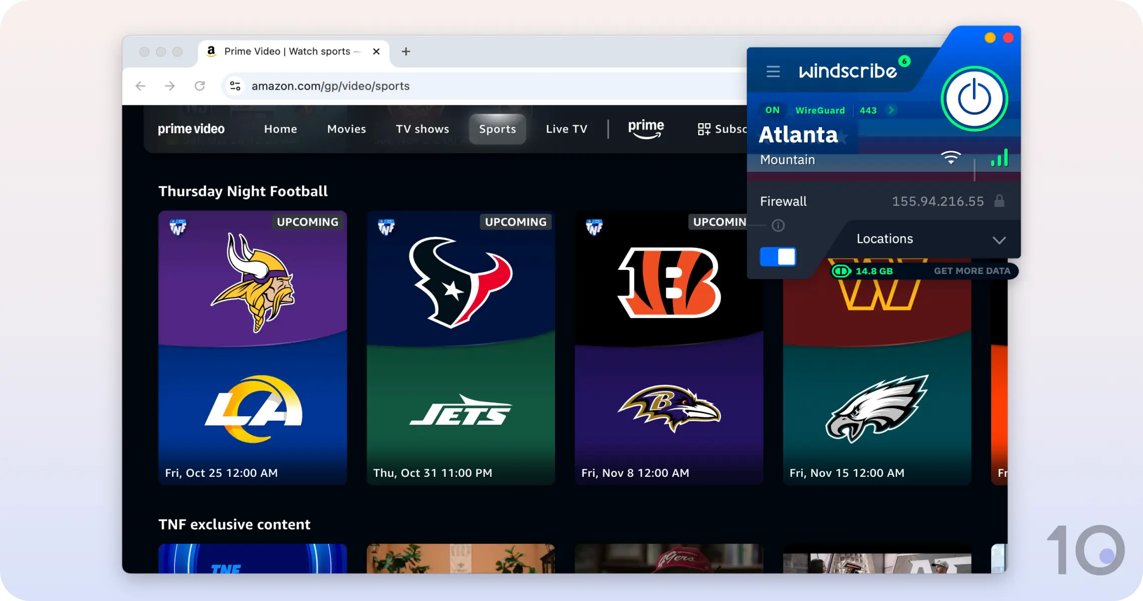 iOS용 Windscribe VPN 무료 앱