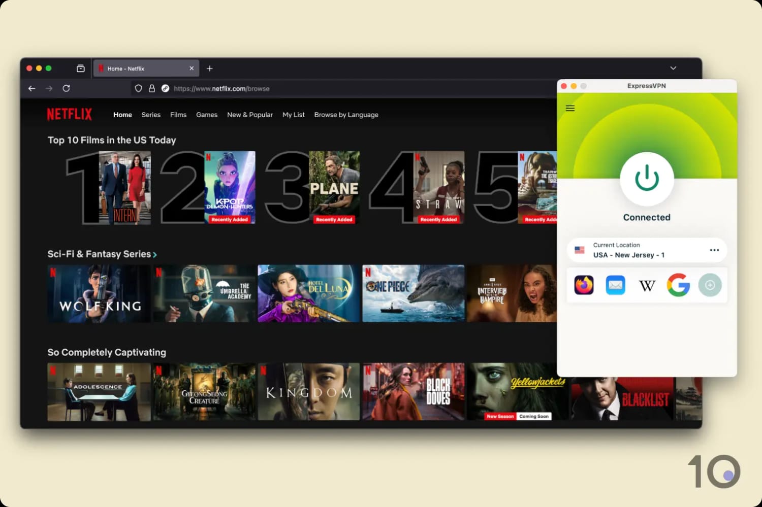 Utilizando ExpressVPN con Netflix Estados Unidos