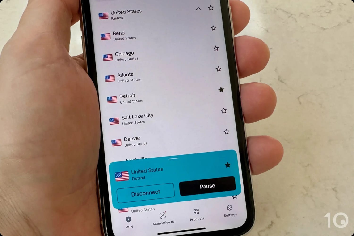 Surfshark's VPN servers in the US