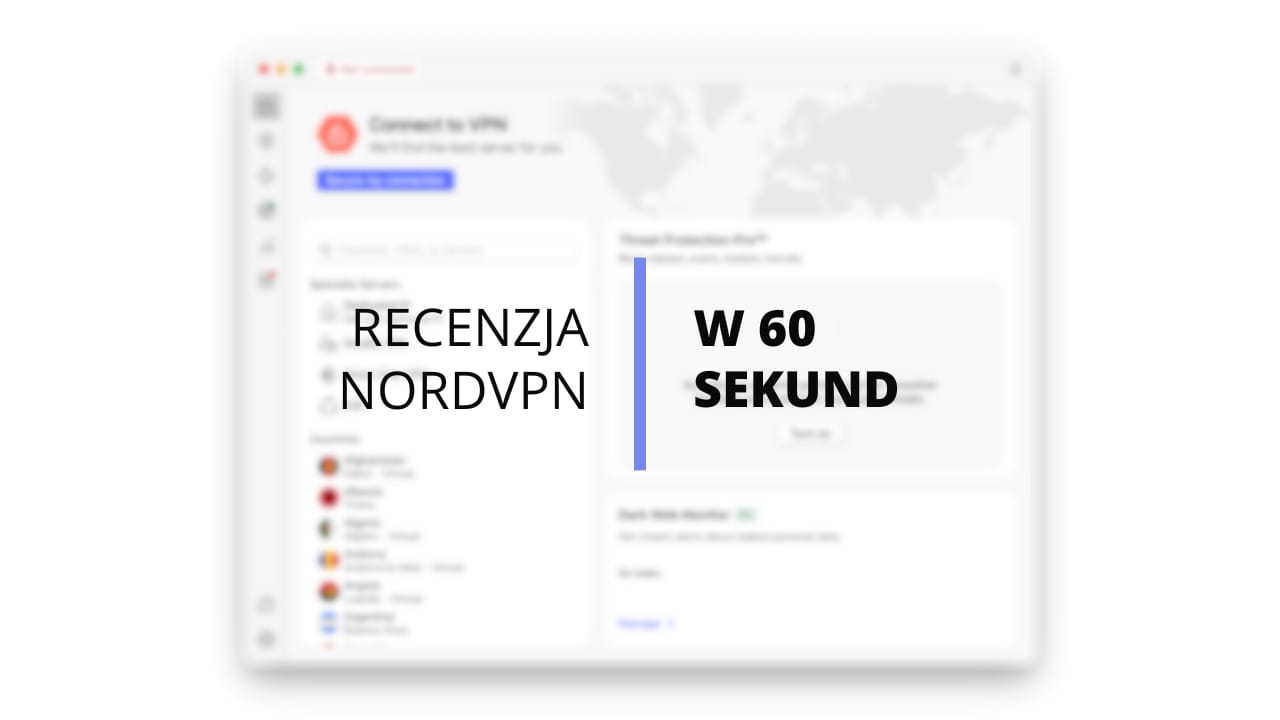 Wideorecenzja NordVPN