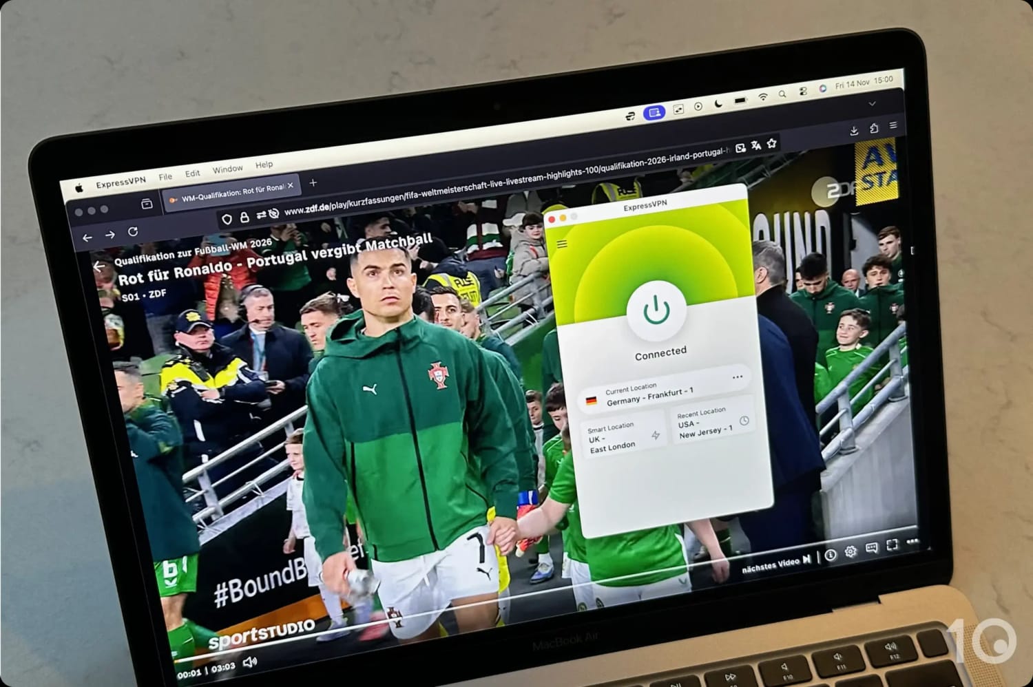 ZDF außerhalb von Deutschland mit ExpressVPN sehen
