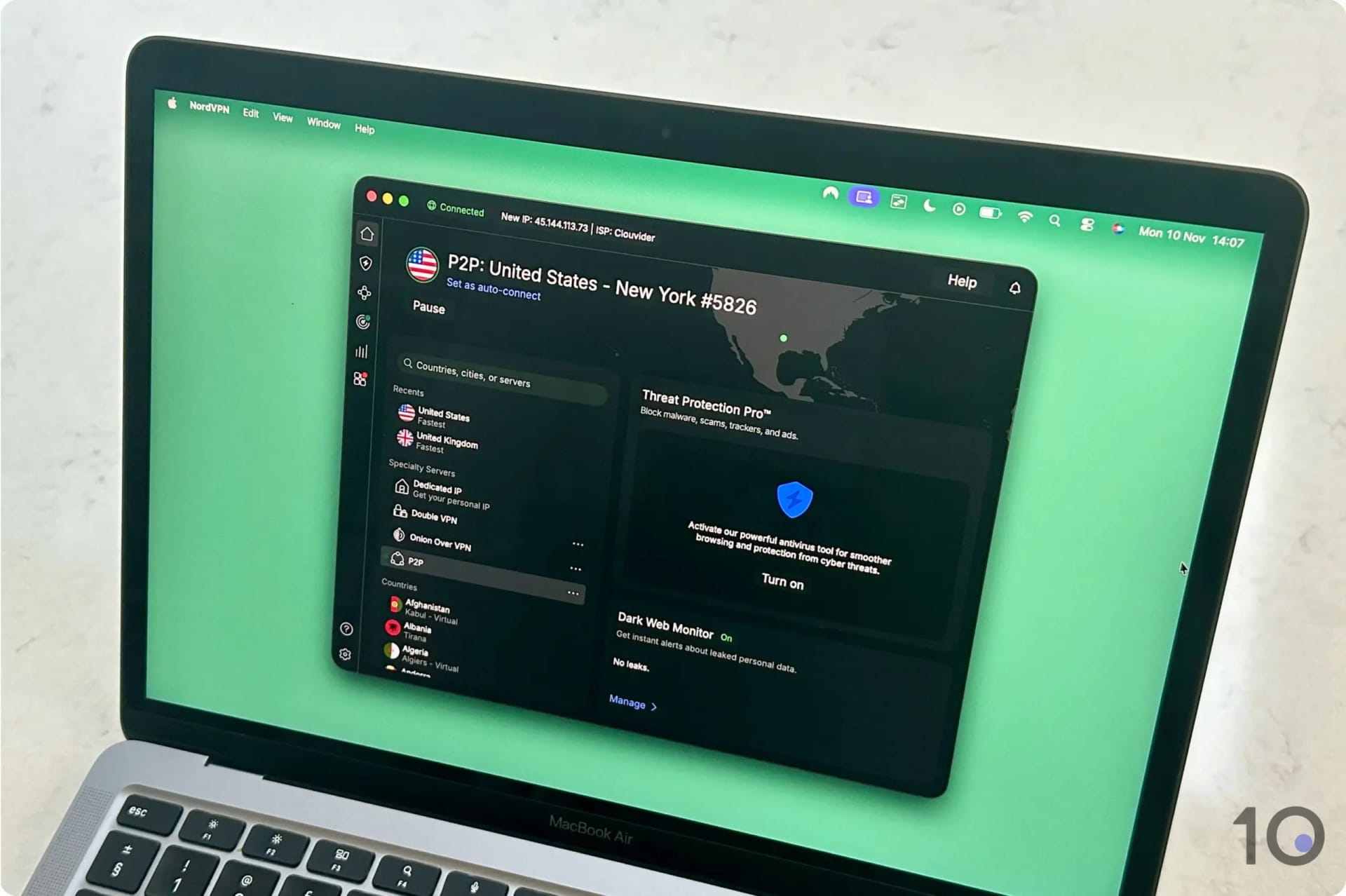 NordVPN's Desktop App Feels Cluttered