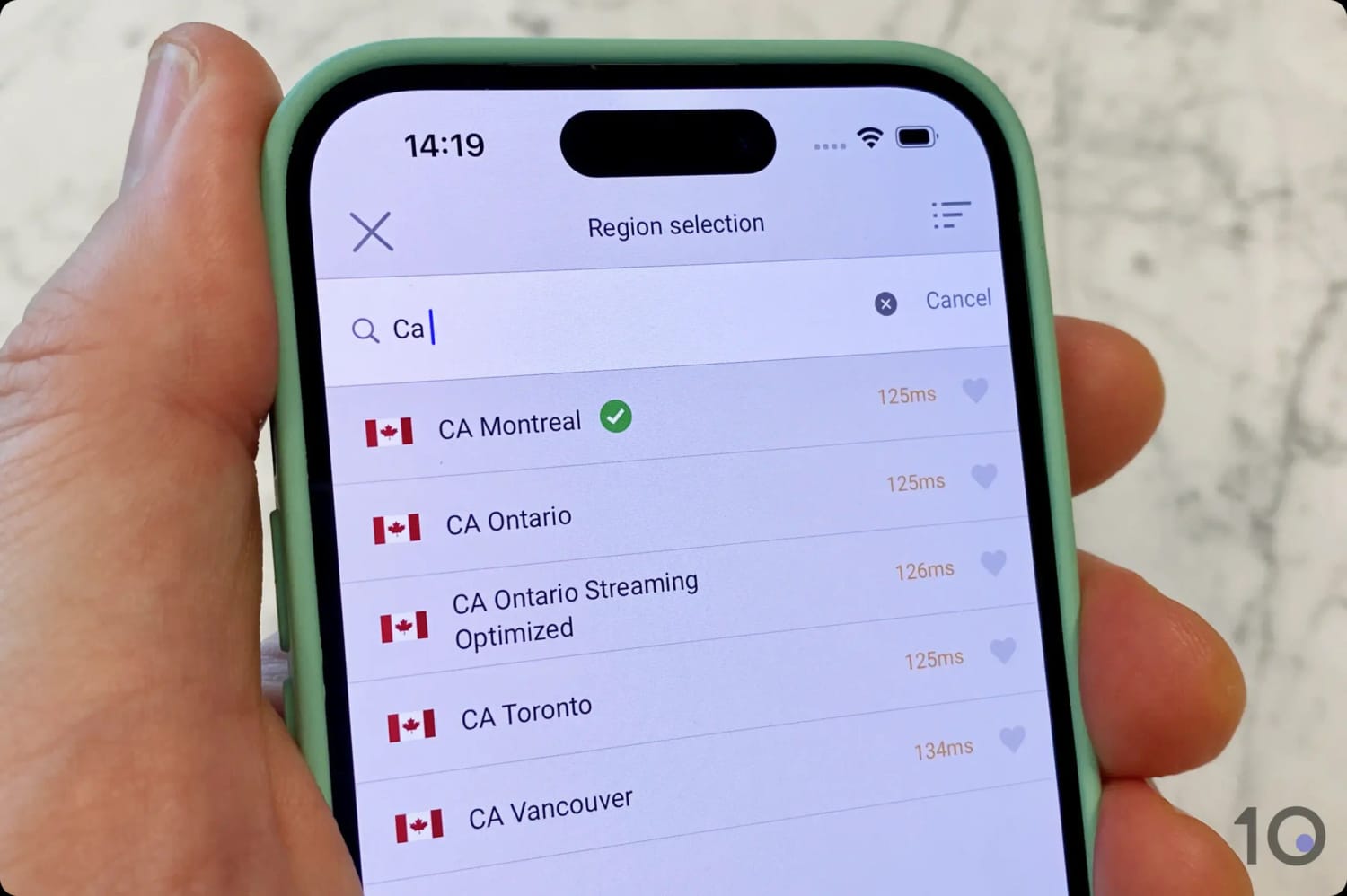 PIA's VPN Servers in Canada