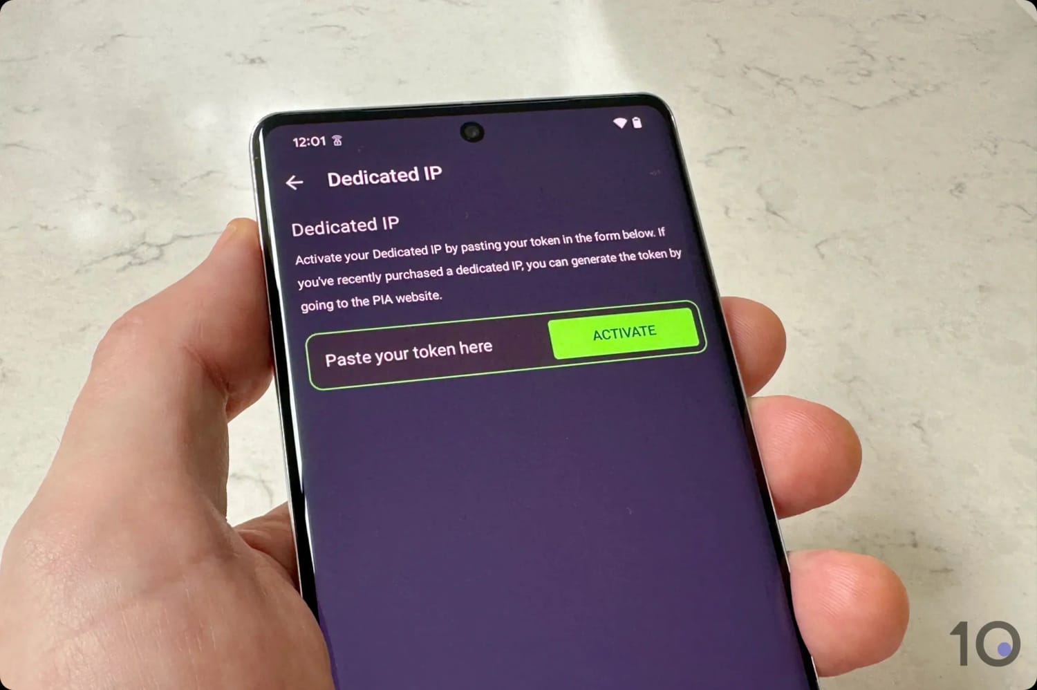 Activating a Dedicated IP on PIA's Mobile App