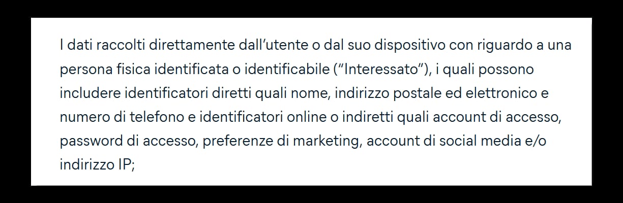 Politica di registrazione di Avast Secureline