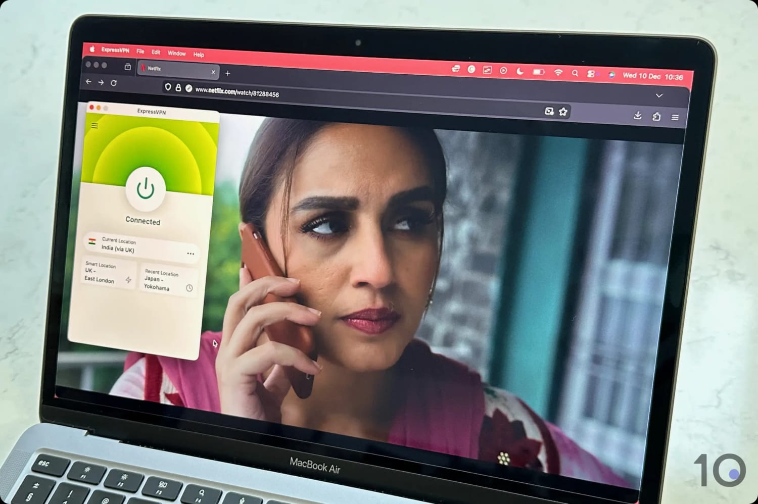ExpressVPN Works Very Well with Netflix India