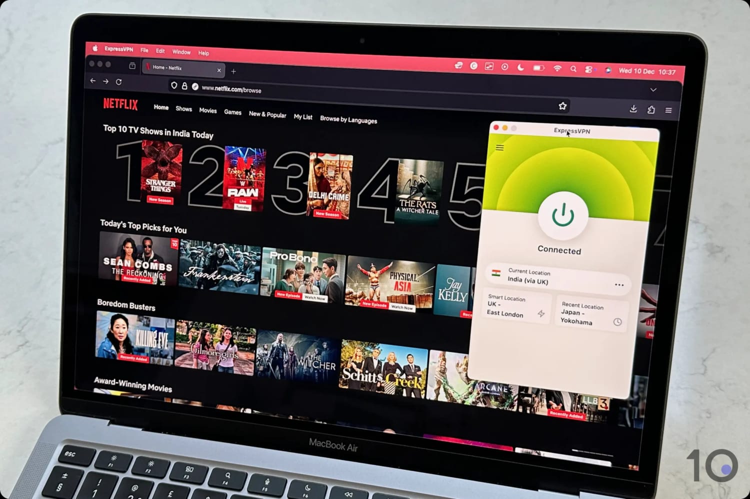 Accessing the Netflix India Library Using ExpressVPN
