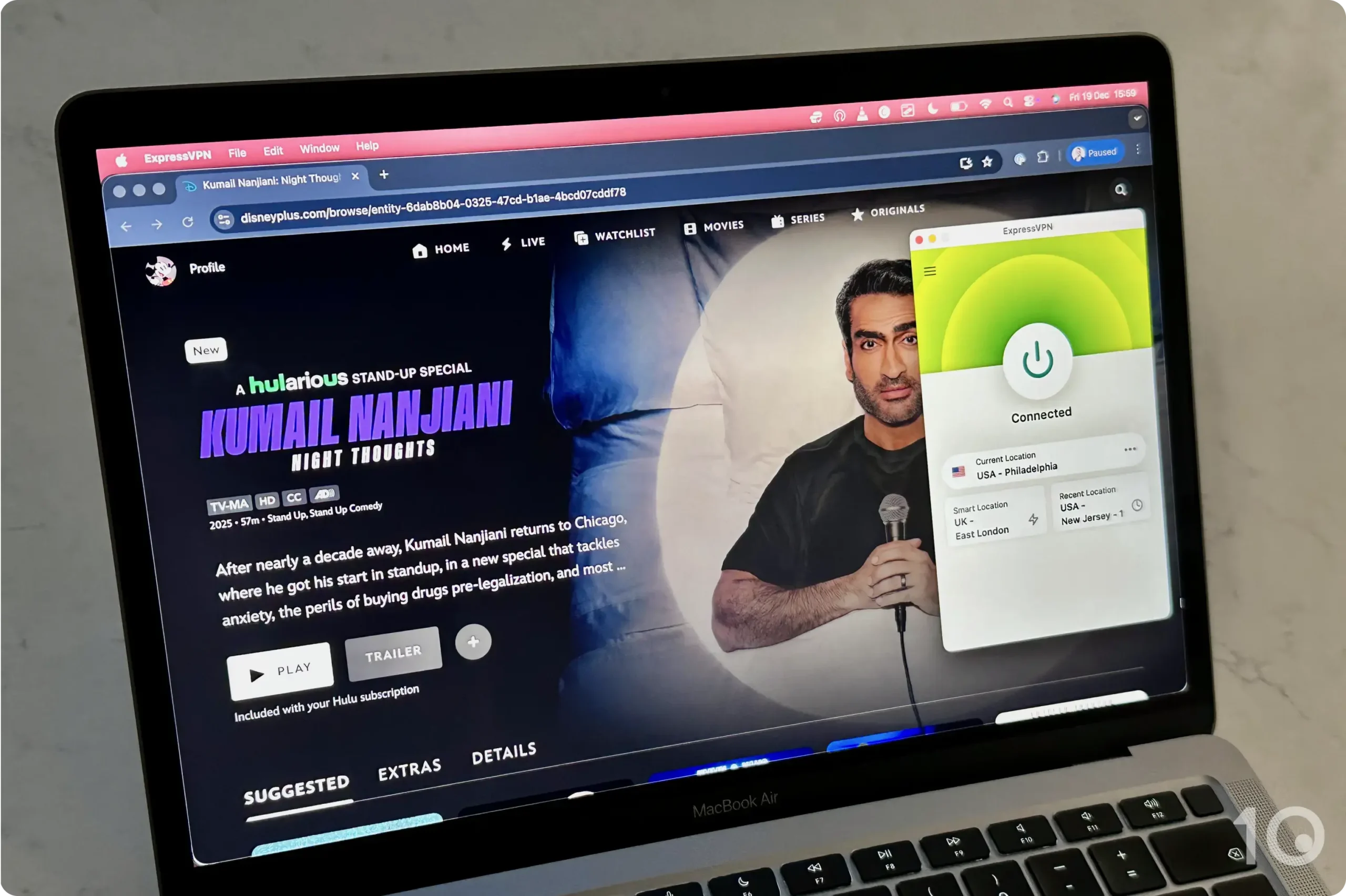ExpressVPN Bypasses Hulu Blocks with Ease