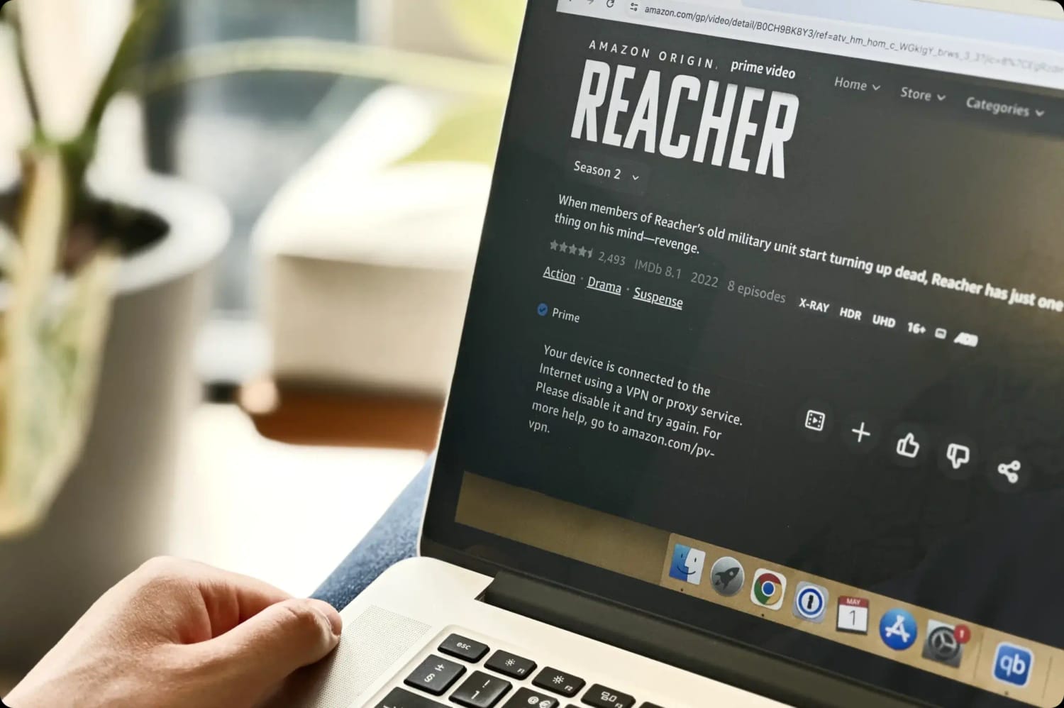 Amazon Prime Video Detecting a VPN Connection