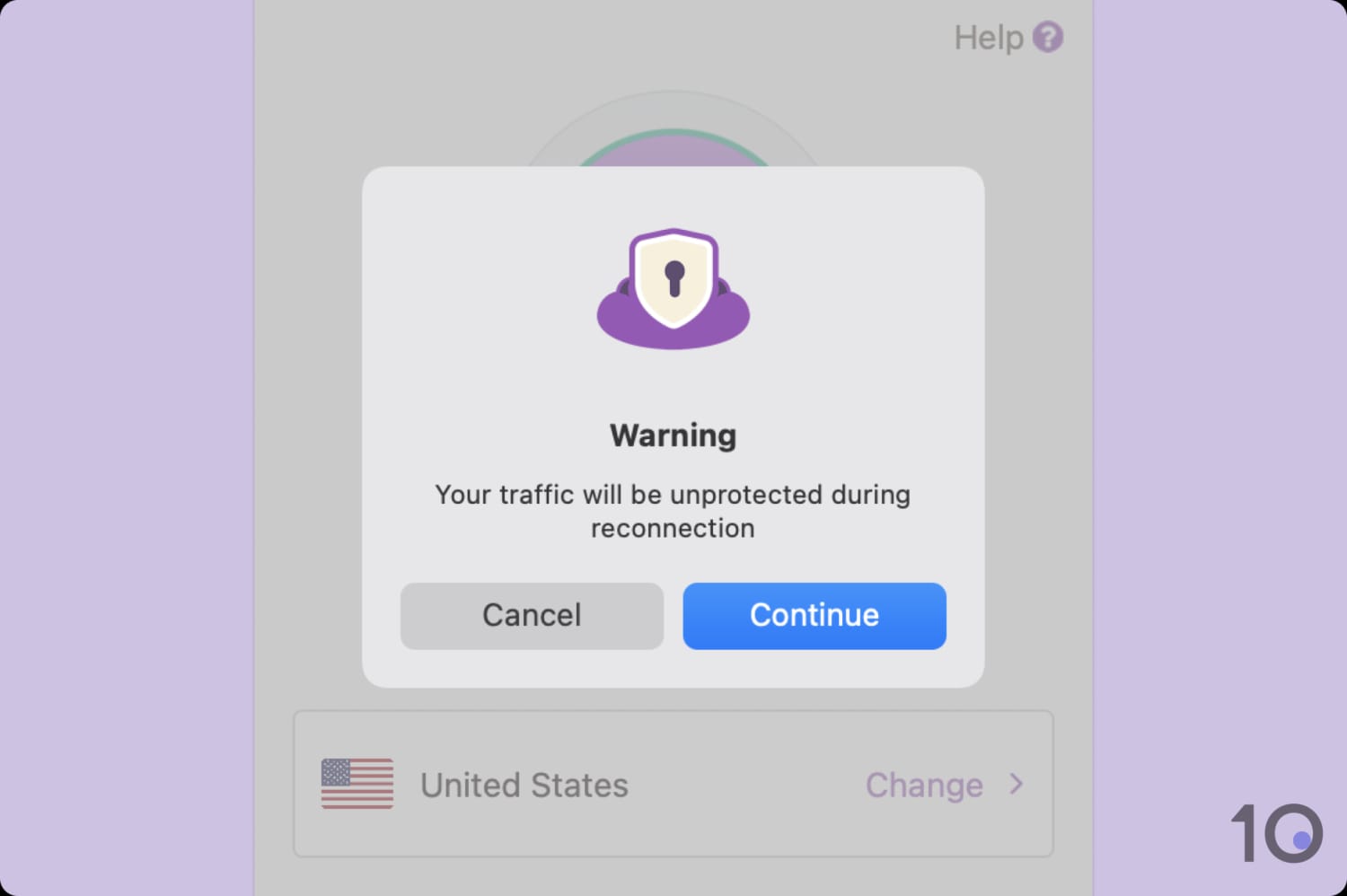 PrivateVPN kill switch warning