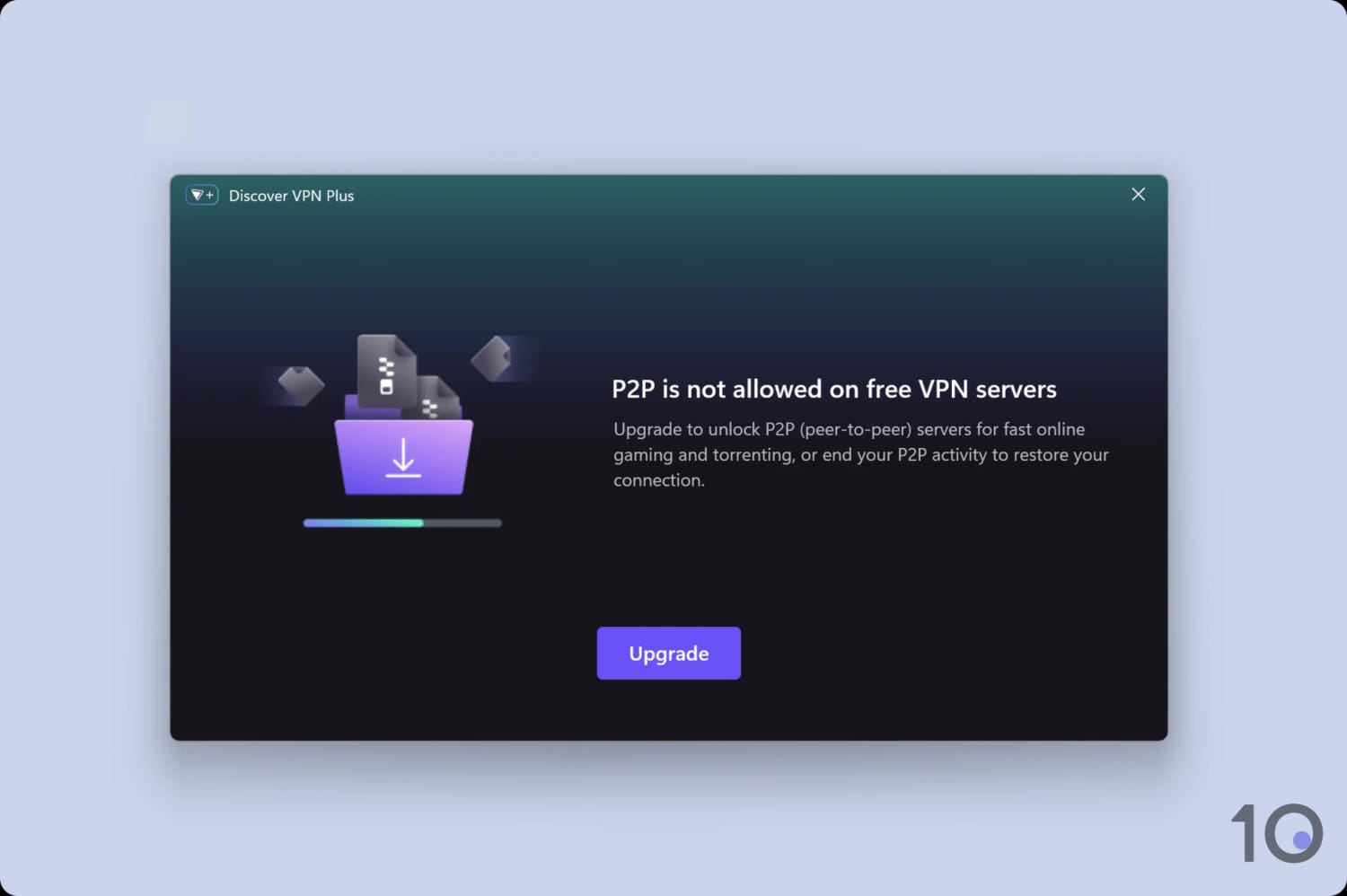 Proton VPN P2P blocked
