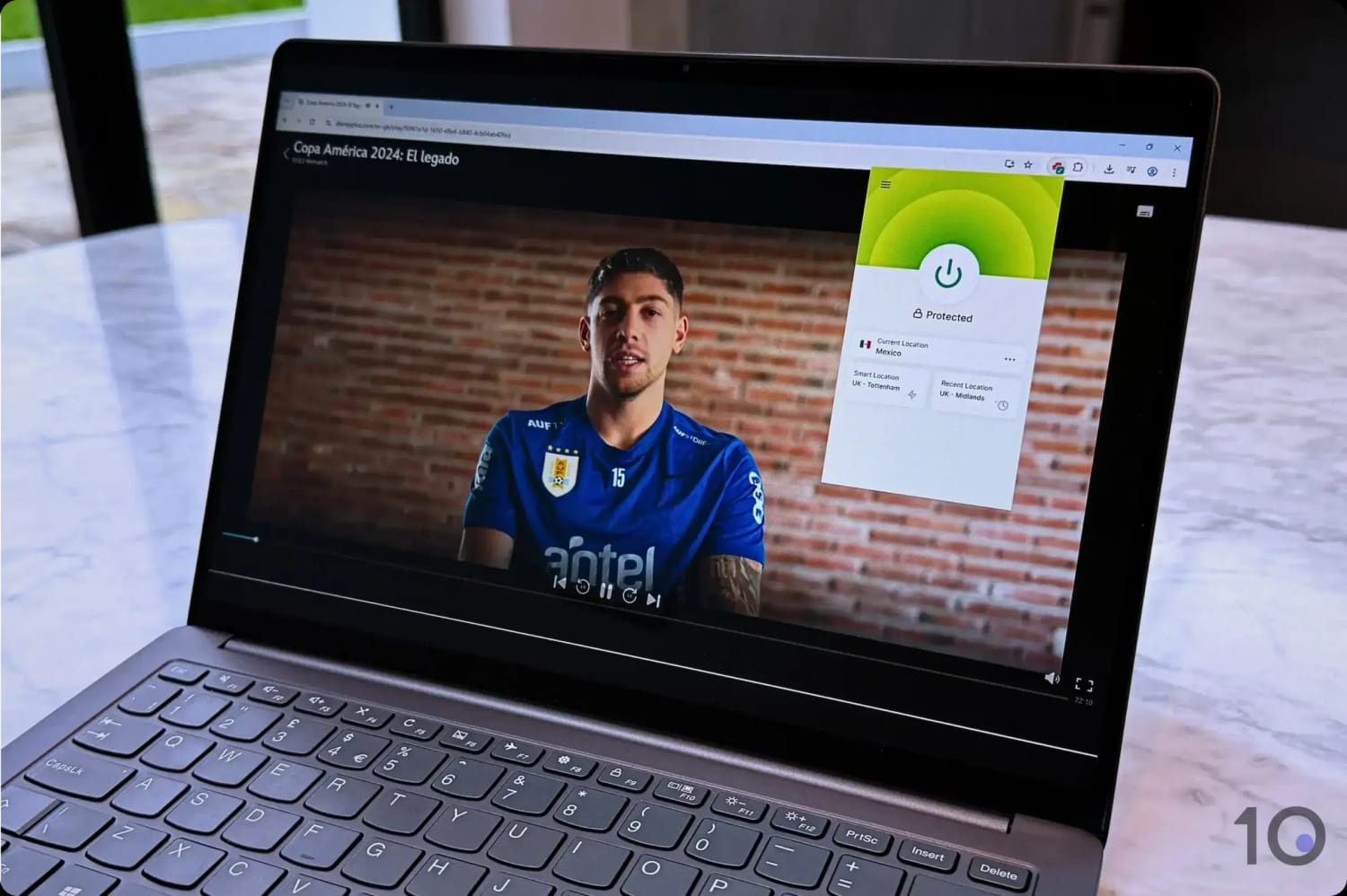 Using ExpressVPN's Chrome extension to unblock Disney+