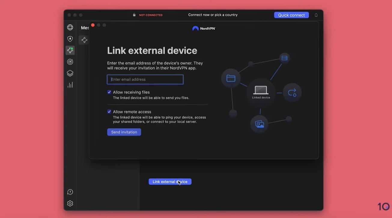 Cómo evitar el bloqueo al uso compartido de cuentas en Disney+ con Red Mesh de NordVPN