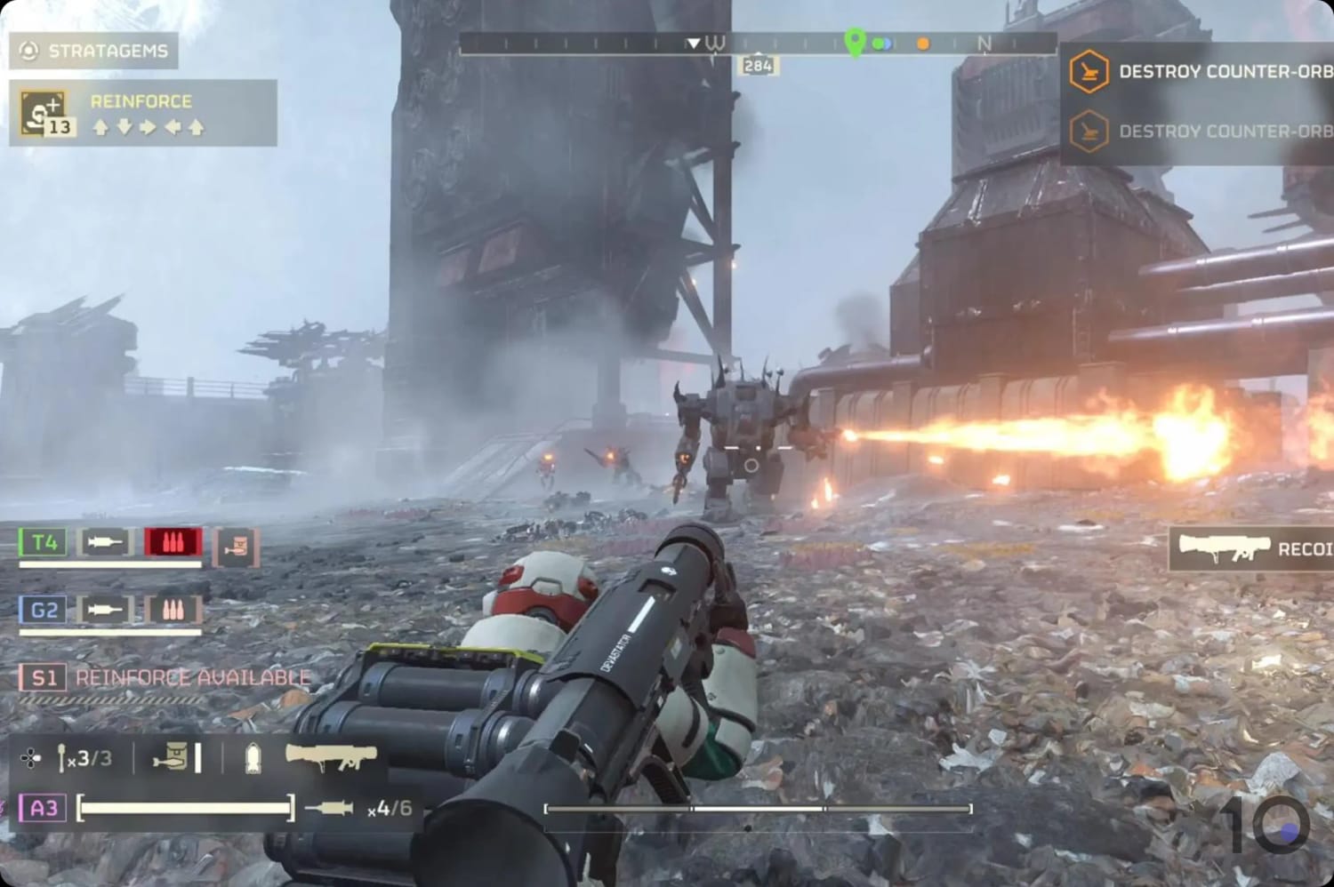 Playing Helldivers 2 on Xbox while running NordVPN.