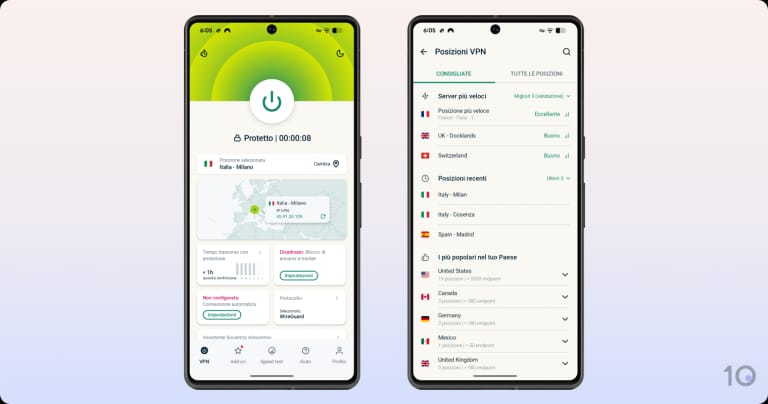App di ExpressVPN per Android