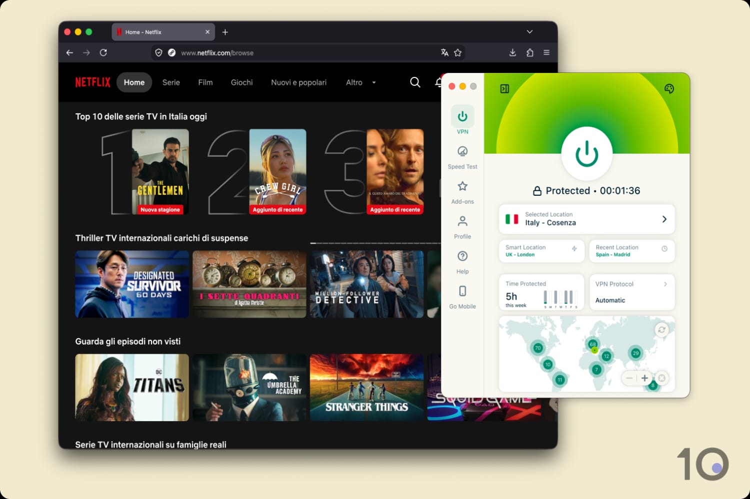 Sbloccare Netflix Italia con ExpressVPN