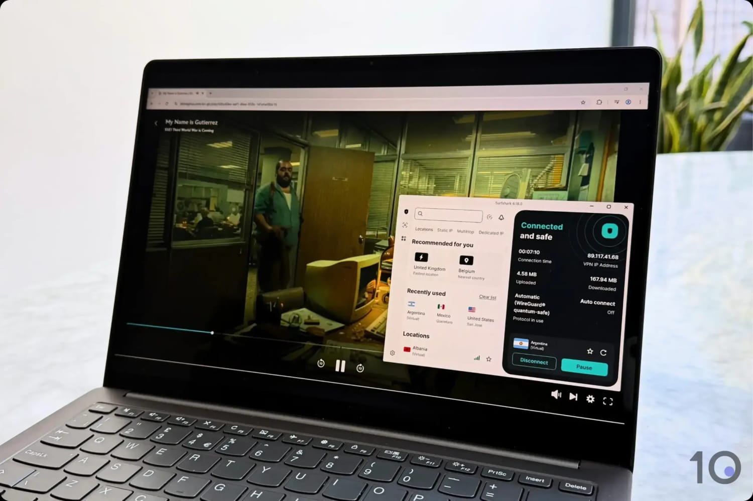 Streaming Disney+ Argentina with Surfshark.