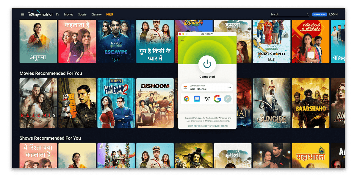 Watch Hotstar Outside India with a VPN (Free & Paid)