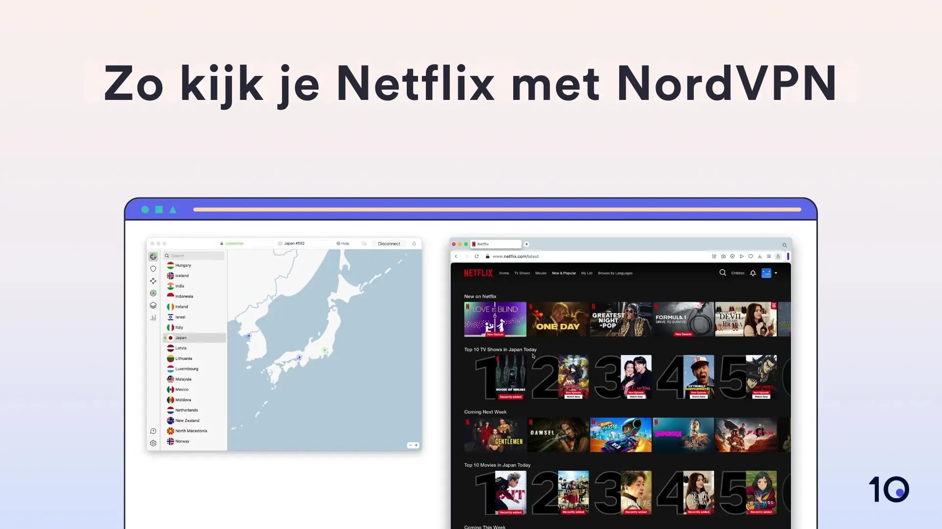 Zo kijk je Netflix met NordVPN
