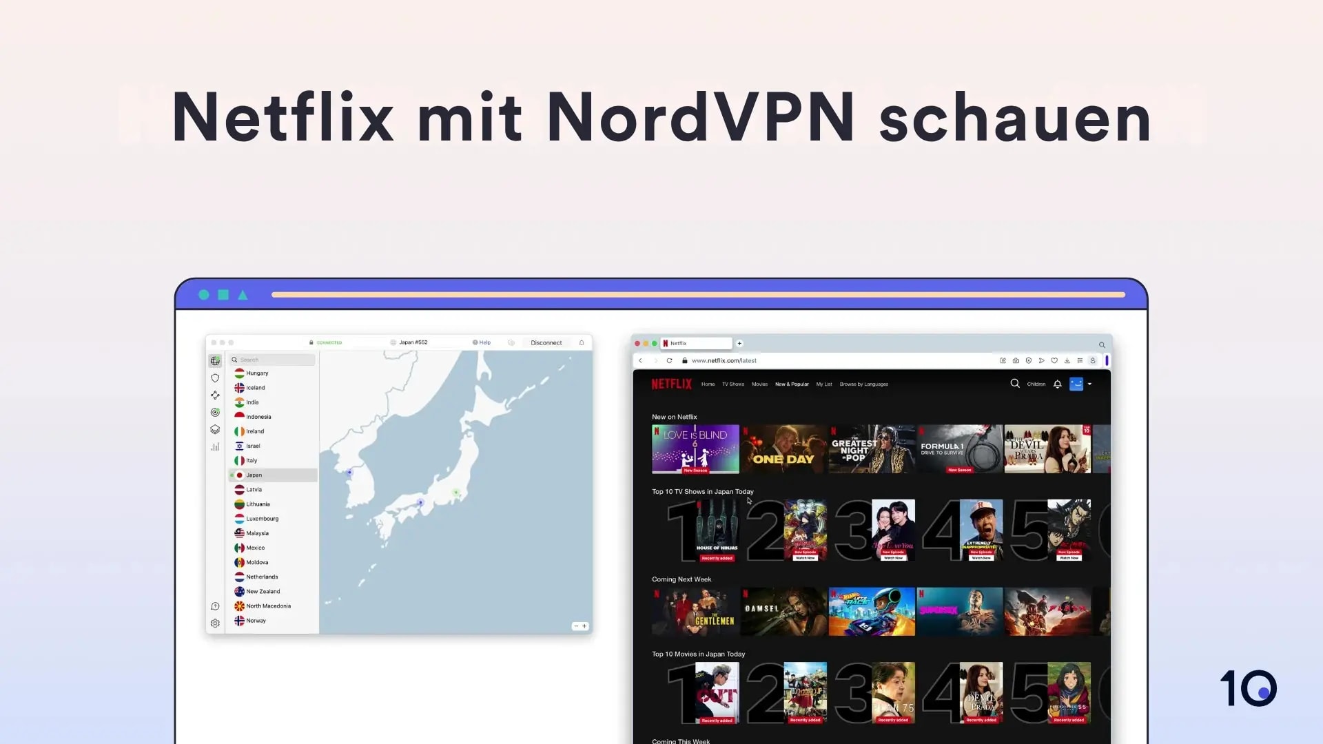 Netflix mit NordVPN schauen