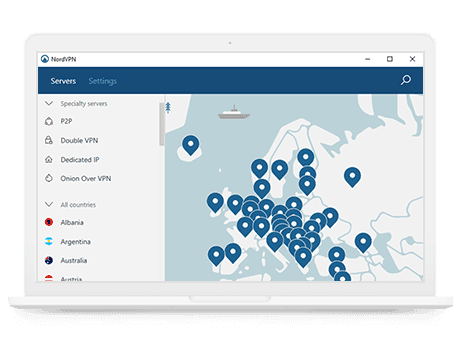 NordVPN app